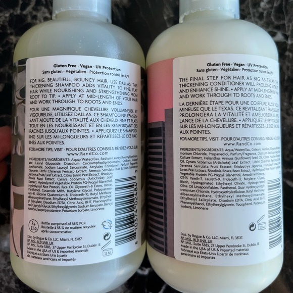 R+Co Dallas Thickening Shampoo&Conditioner - Picture 2 of 3